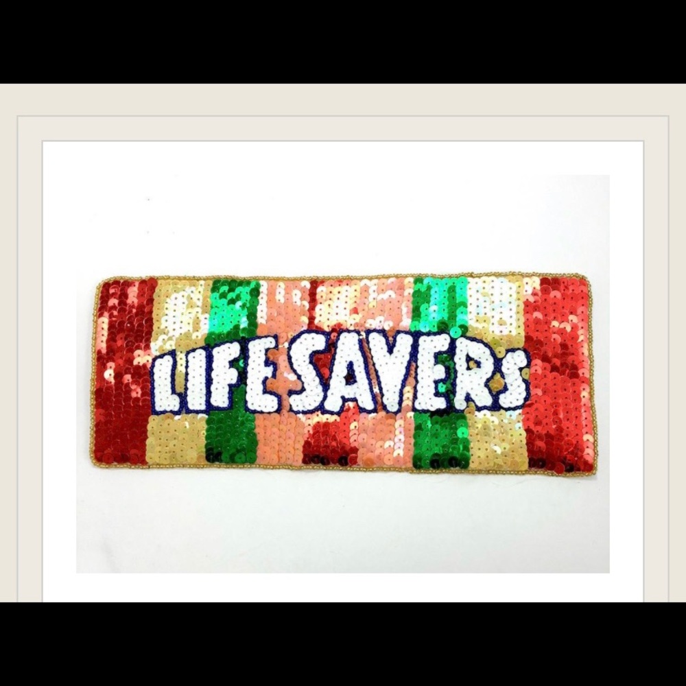 Beautiful Sequin Life Savers Patch! 🤩